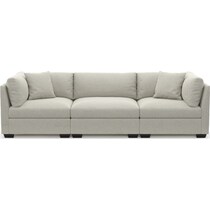beckham gray sofa   