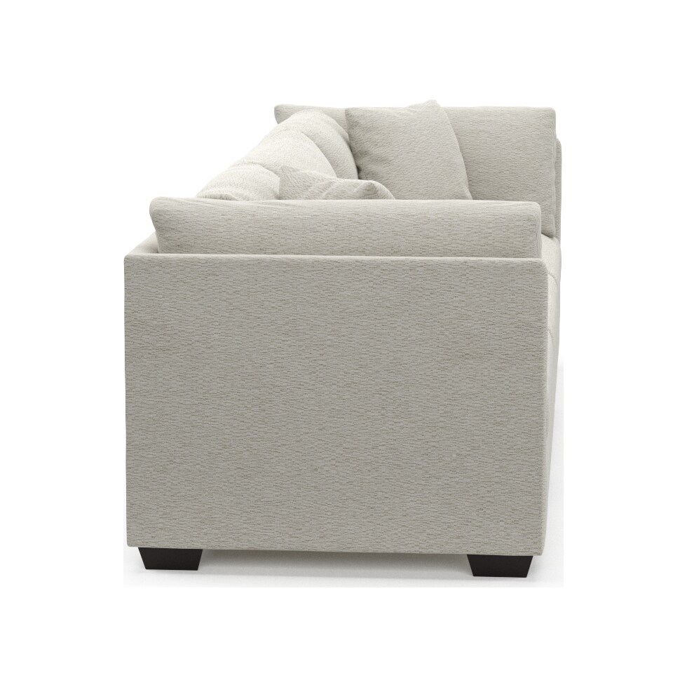 beckham gray sofa   