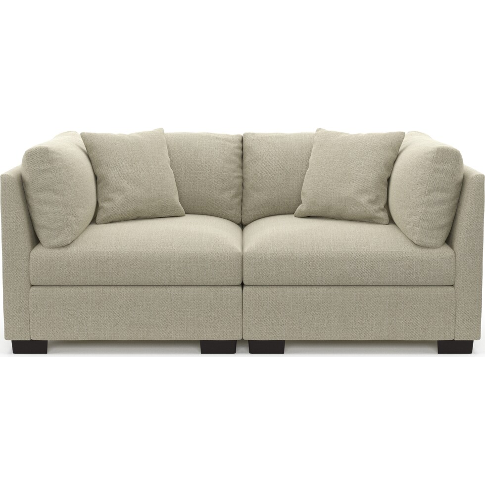 beckham gray sofa   
