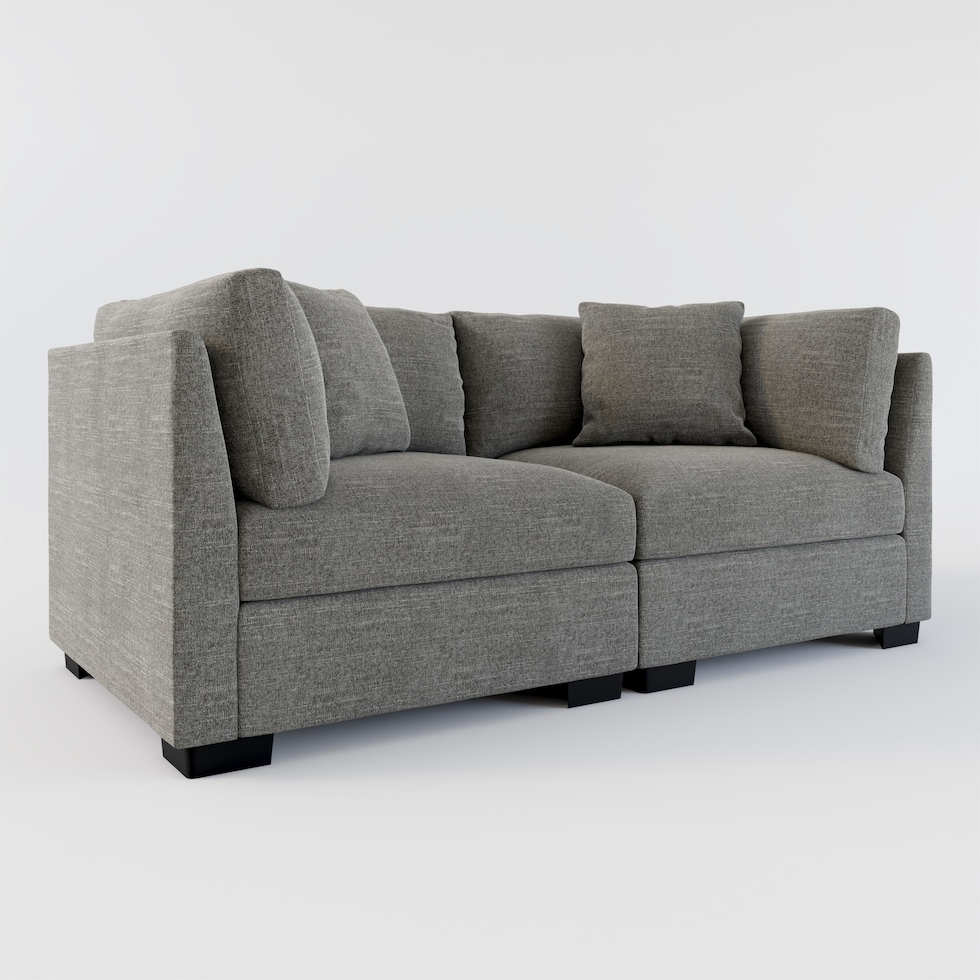 beckham gray sofa web   