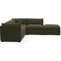 beckham green sectional   