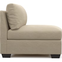 beckham neutral armless chair   