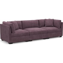beckham purple sofa   