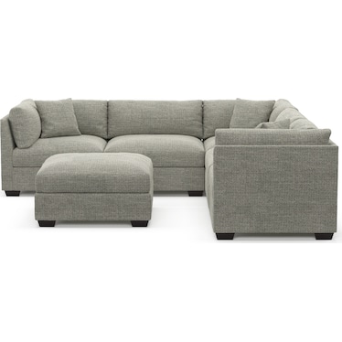 Beckham 5-Piece Sectional and Ottoman