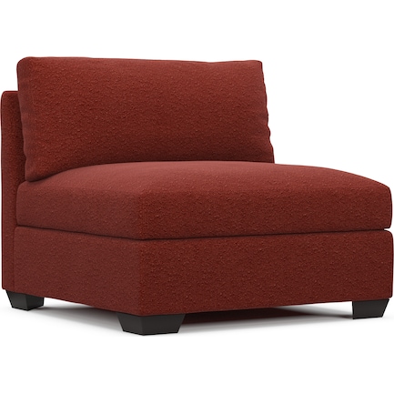 Beckham Foam Comfort Armless Chair - Bloke Brick