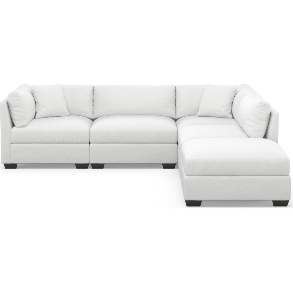 beckham white  pc living room   