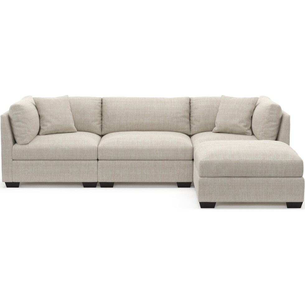 beckham white  pc living room   