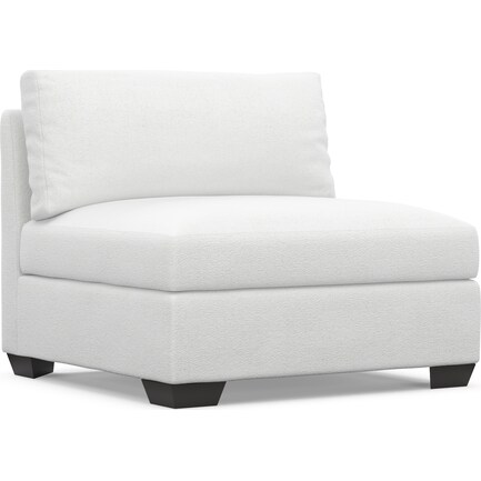 Beckham Foam Comfort Armless Chair - Lovie Chalk