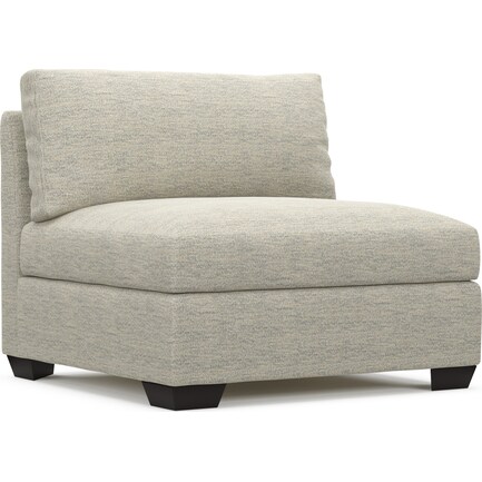 Beckham Foam Comfort Armless Chair - Merino Chalk