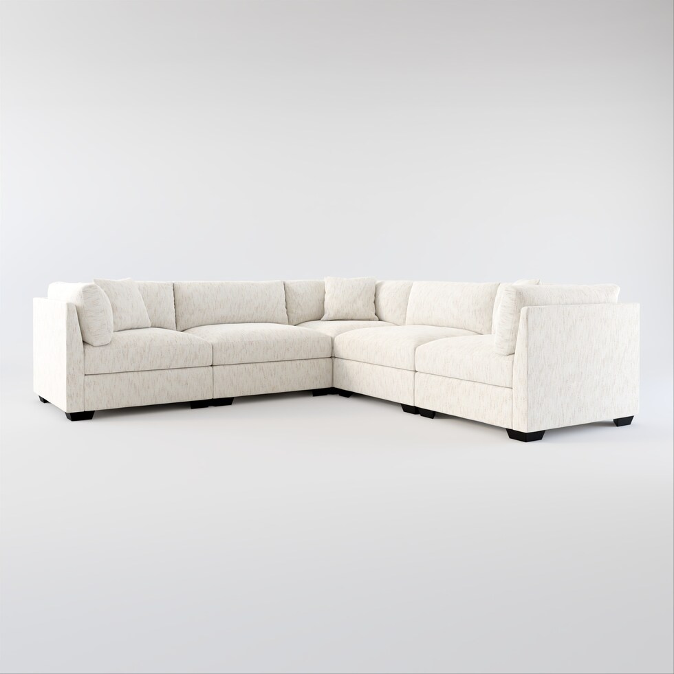 beckham white sectional web   