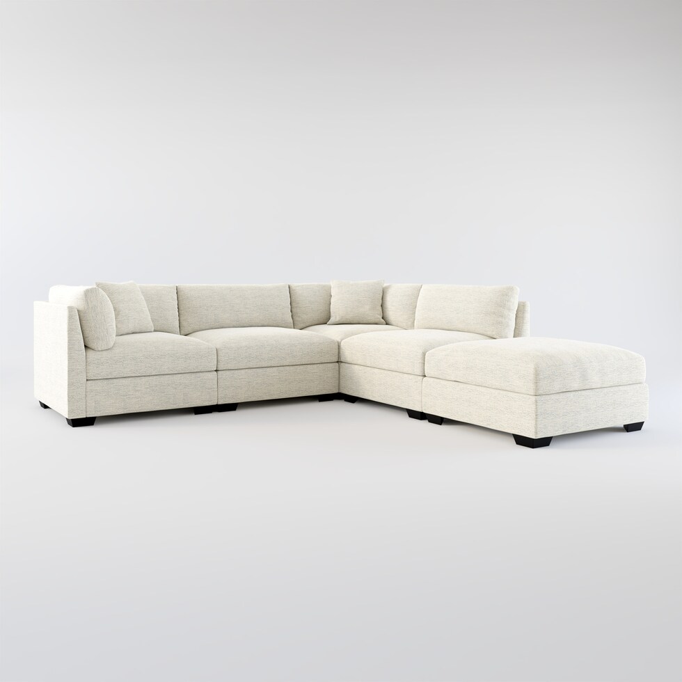 beckham white sectional web   