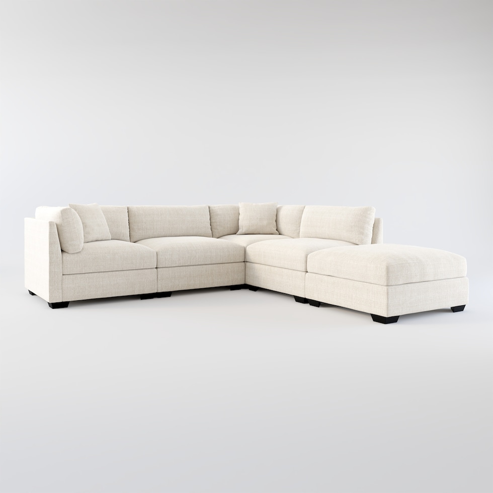 beckham white sectional web   