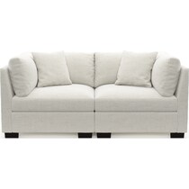 beckham white sofa   