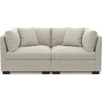 beckham white sofa   