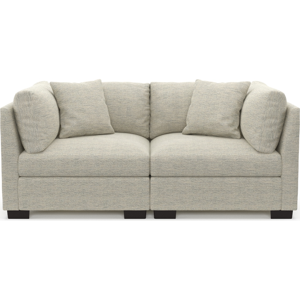 beckham white sofa   