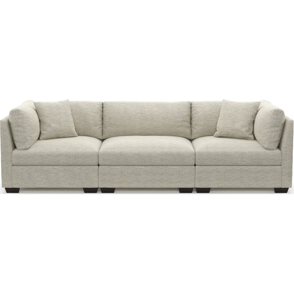beckham white sofa   