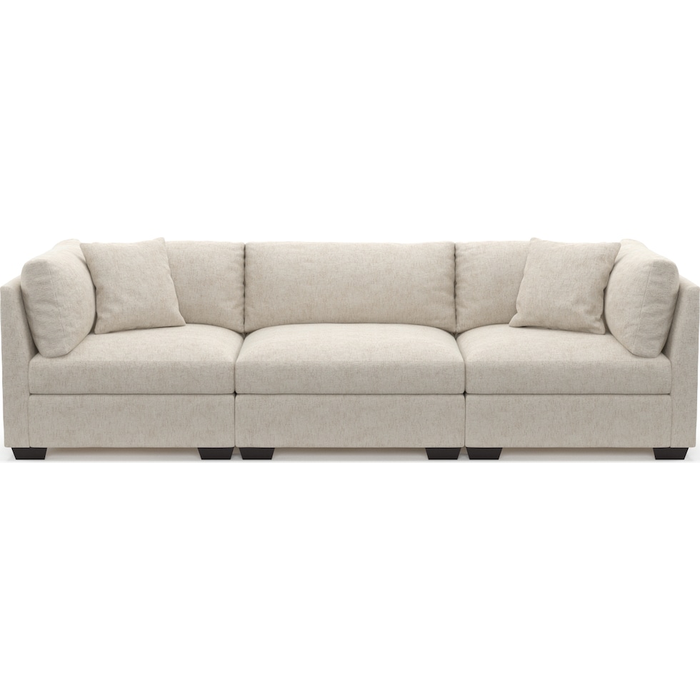 beckham white sofa   