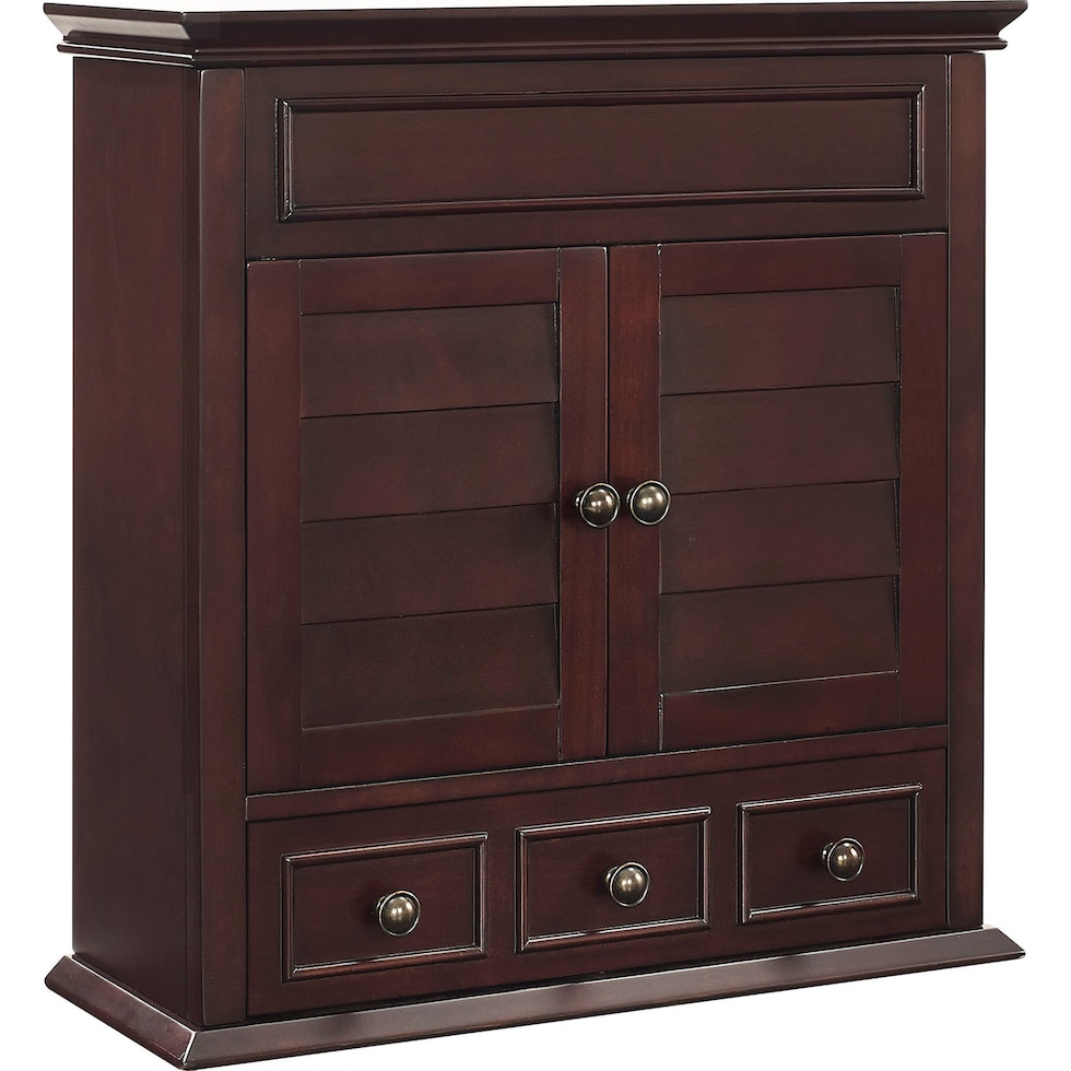 beckinsale dark brown bathroom cabinet   