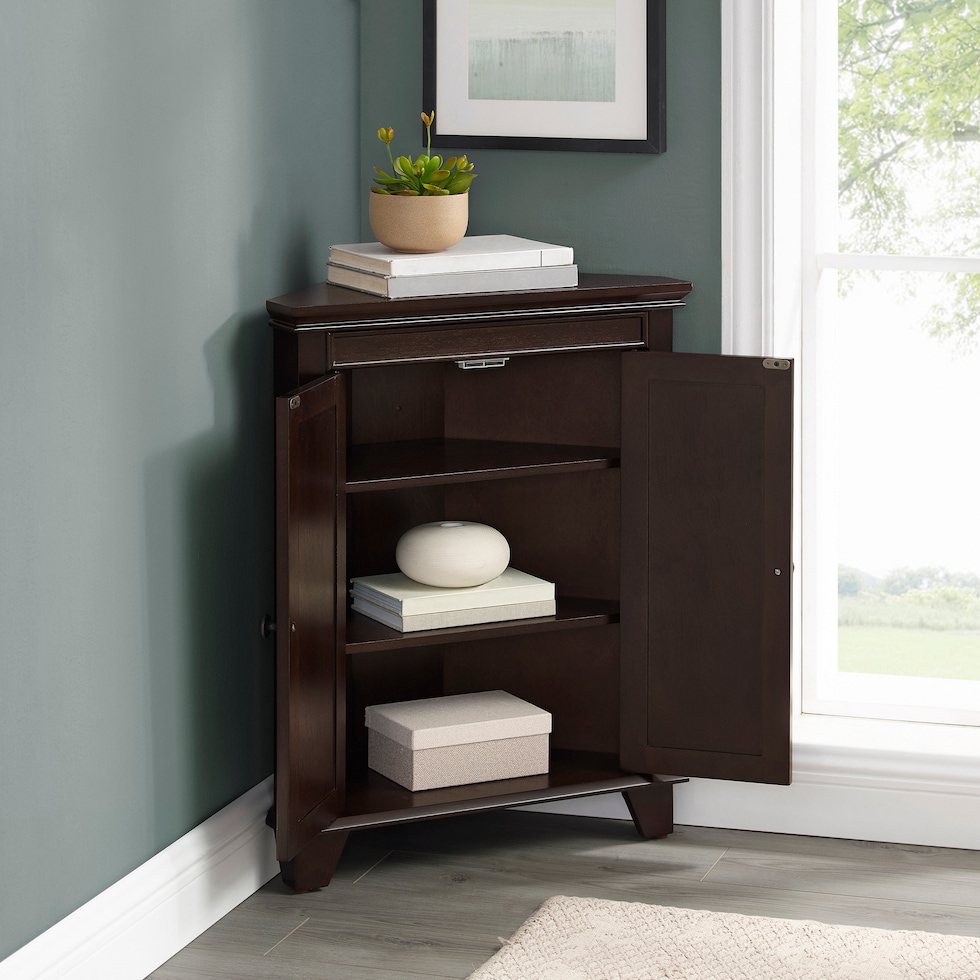 beckinsale dark brown bathroom cabinet   