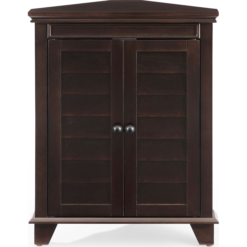 beckinsale dark brown bathroom cabinet   