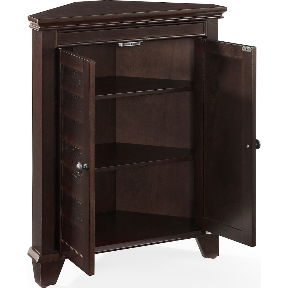 beckinsale dark brown bathroom cabinet   