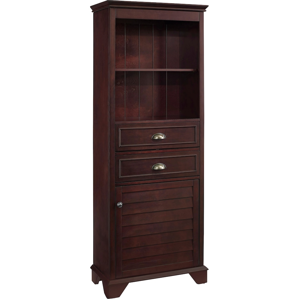 beckinsale dark brown kitchen pantry   