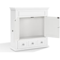 beckinsale white bathroom cabinet   