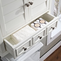 beckinsale white bathroom cabinet   