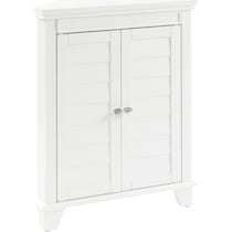 beckinsale white bathroom cabinet   
