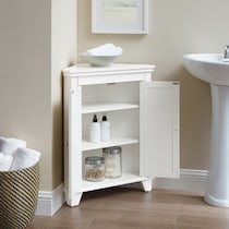 beckinsale white bathroom cabinet   