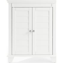 beckinsale white bathroom cabinet   