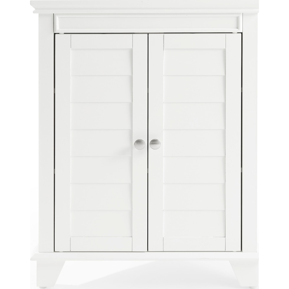 beckinsale white bathroom cabinet   