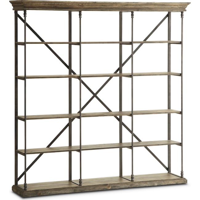 Home Office Furniture - Bedford Triple Bookcase