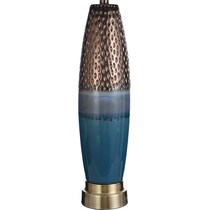 bedford blue table lamp   