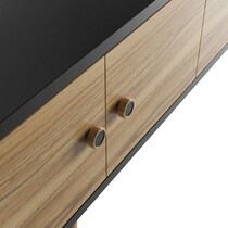 belgrade black cinnamon sideboard   