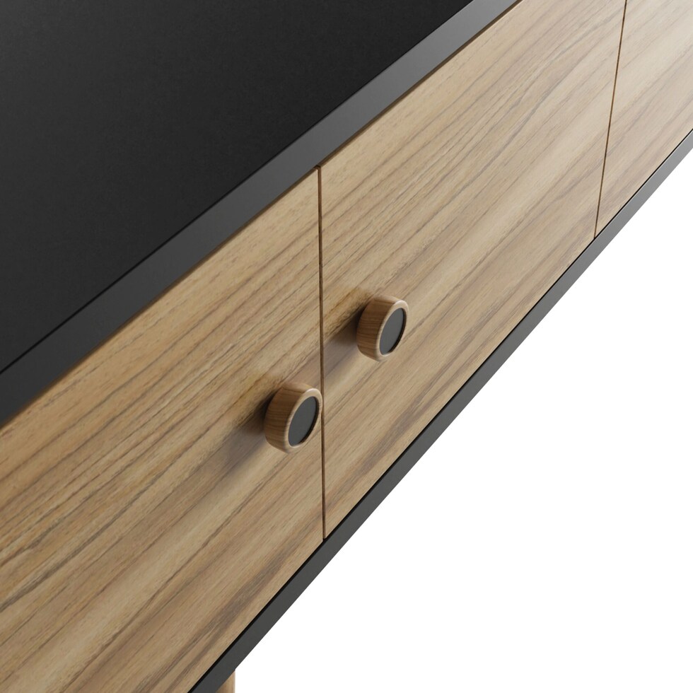 belgrade black cinnamon sideboard   