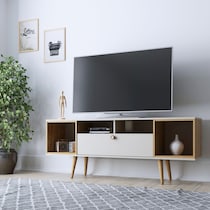 belgrade white tv stand   