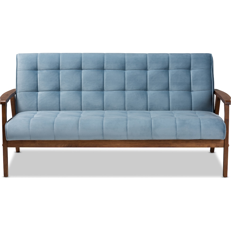 belinda blue sofa   