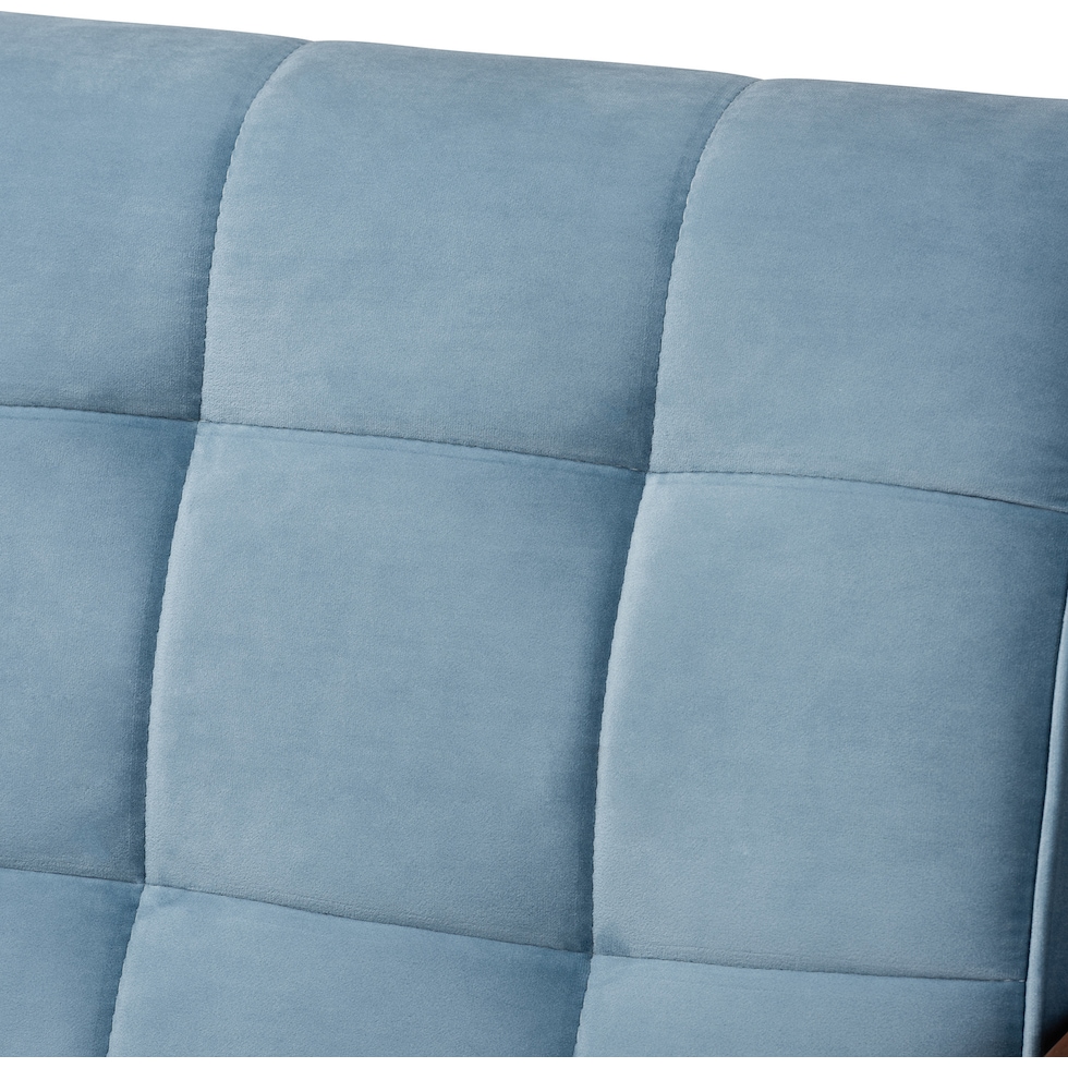 belinda blue sofa   