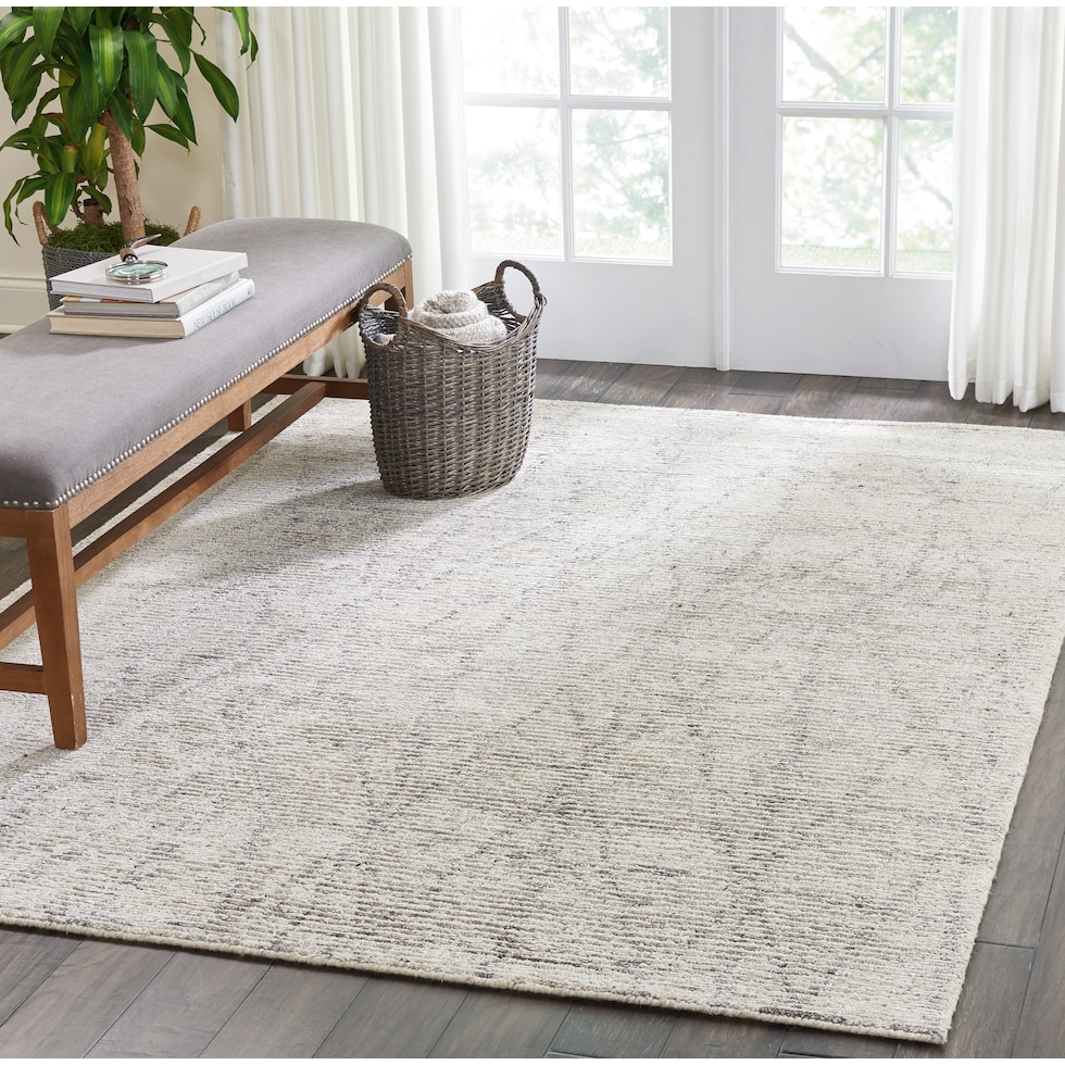 bella rugs gray area rug  x    