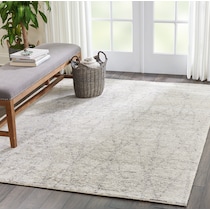 bella rugs gray area rug  x    