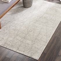 bella rugs gray area rug  x    