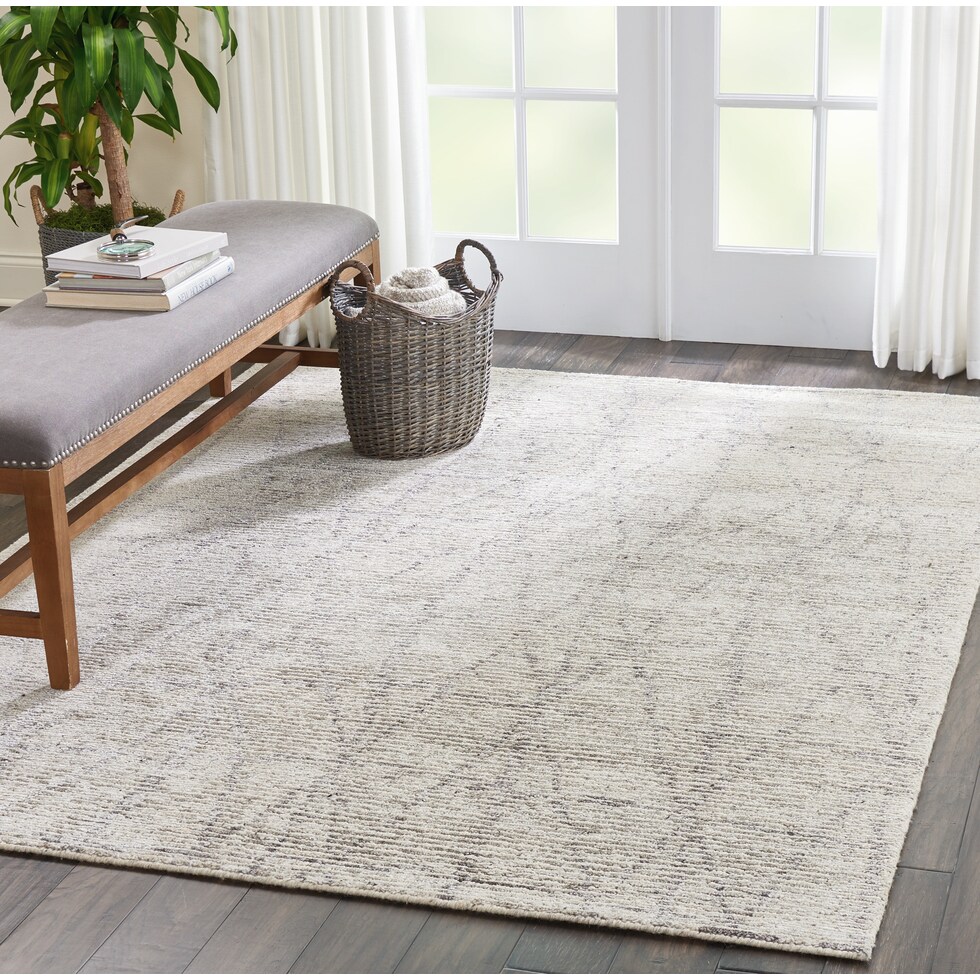 bella rugs gray area rug  x    