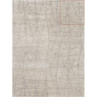 Bella 8' x 10' Area Rug - Stone