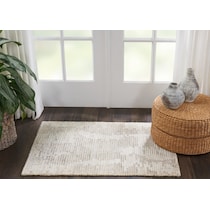 bella rugs ivory gray area rug  x    