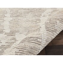 bella rugs ivory gray area rug  x    