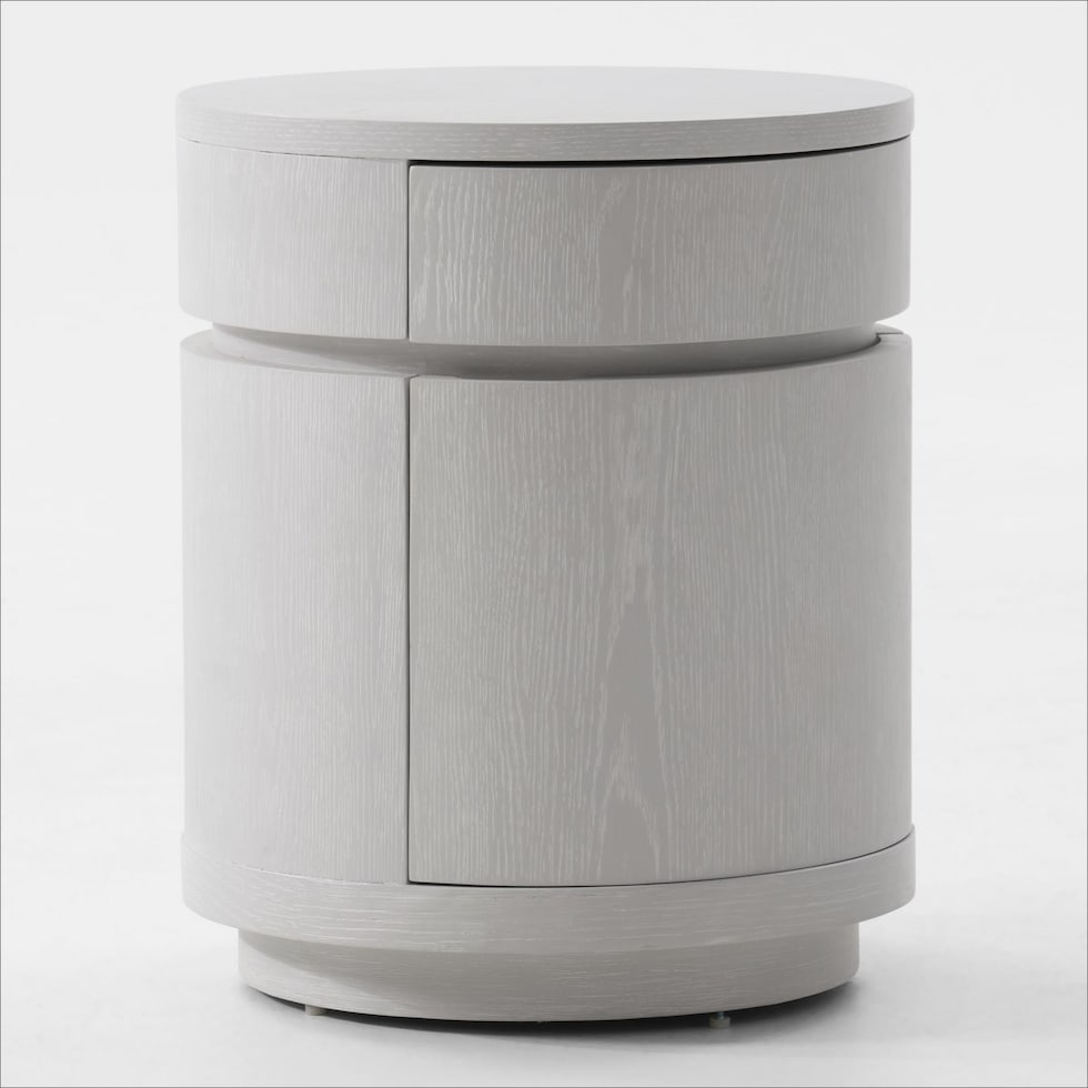 bella tables white end table   