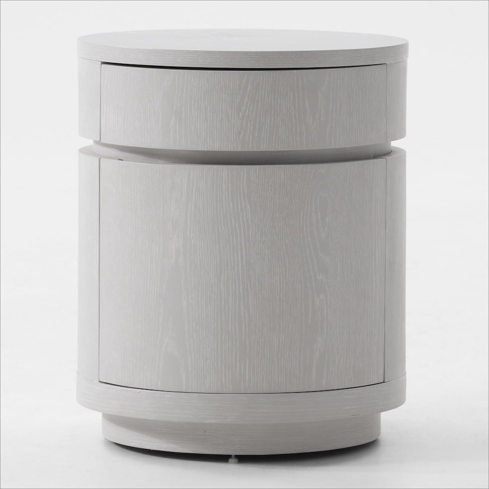 bella tables white end table   