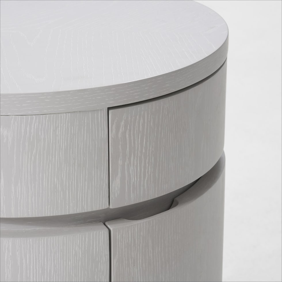bella tables white end table   