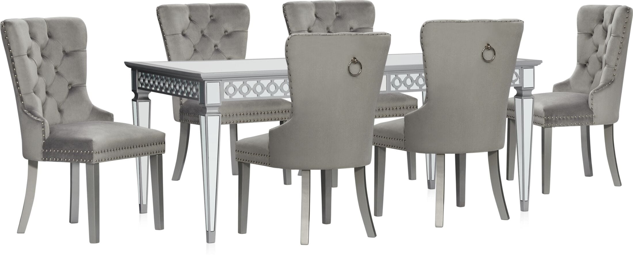 Belle Dining Table and 6 Chairs Value City Furniture